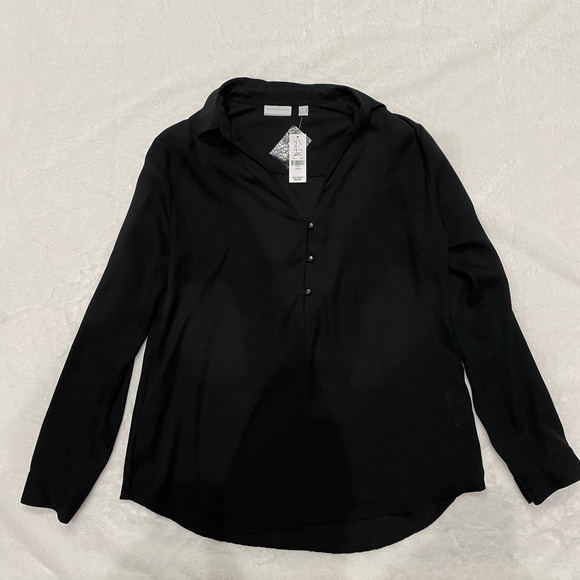 New York & Company Tops - New! New York & Co Black Blouse Size Large